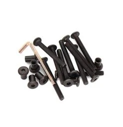BinifiMux 10-Pack M6x55mm Black Socket Cap Screws Barrel Nuts Kit