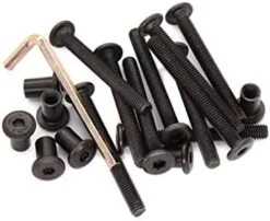 BinifiMux 10-Pack M6x55mm Black Socket Cap Screws Barrel Nuts Kit 28 BinifiMux 10-Pack M6x55mm Black Socket Cap Screws Barrel Nuts Kit -Delta Children Shop 41LQEy4CNLL. AC