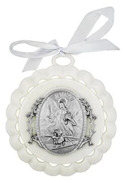 Guardian Angel Crib Medal (Pink) -Delta Children Shop 41LXwSEH2L