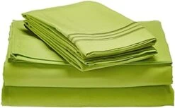 1800 Series Egyptian Quality Super Soft Wrinkle Resistant & Fade Resistant Beautiful Design On Pillowcases 4-Piece Sheet Set, Deep Pocket Up To 16inch, Full White -Delta Children Shop 41MkM0P3uML. AC