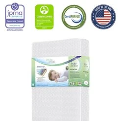 Evolur Sleep Triple Stage Crib Mattress Air Flow With Natural Fiber, Greenguard Gold Certified 8 Evolur Sleep Triple Stage Crib Mattress Air Flow With Natural Fiber, Greenguard Gold Certified -Delta Children Shop 41N7wRkJfGL