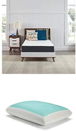 Ealy 6" Medium-Firm Adaptive Memory Foam Mattress With CopperChill Technology, Cooling Memory Foam Mattress For Pressure Relief, Twin, White -Delta Children Shop 41NLmUw6PCL. AC