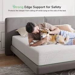 Queen Mattress, 12 Inch Gel Memory Foam Mattress Cooling, Queen Size Mattress In A Box For Back Pain Relief, Medium Firm Mattress With Edge Support & Motion Isolation -Delta Children Shop 41NrHjc4FkL