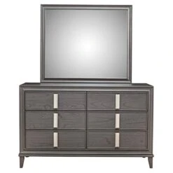 2 Piece Set With Wood 6-Drawer Dresser & 5-Drawer Chest In Dark Gray 10 2 Piece Set With Wood 6-Drawer Dresser & 5-Drawer Chest In Dark Gray -Delta Children Shop 41OwXe9Ts2L