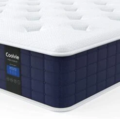 Twin XL Mattress, 10 Inch Twin XL Size Hybrid Mattress, Individual Pocket Springs With Memory Foam, Bed In In A Box, Cooler Sleep With Pressure Relief And Support -Delta Children Shop 41P5HjmOxIS. AC 3
