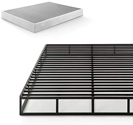 INUS Quick Lock Metal Smart Box Spring / 4 Inch Mattress Foundation / Strong Metal Structure / Easy Assembly, Queen White 8 INUS Quick Lock Metal Smart Box Spring / 4 Inch Mattress Foundation / Strong Metal Structure / Easy Assembly, Queen White - Image 6