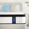 Full Size Mattress 10 Inch, Hybrid Full Mattress In A Box, Breathable Comfortable Mattress, Supportive & Pressure Relief, Full,101-Night Trial, 10 Year Support