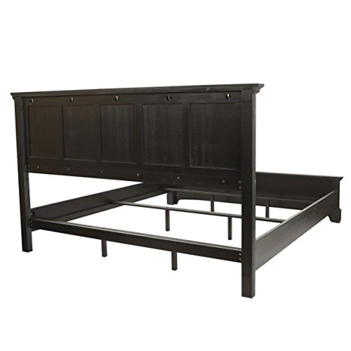 Armhouse Basics Rustic Black Finish King Bed 5 Armhouse Basics Rustic Black Finish King Bed - Image 3