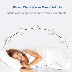 Queen Fitted Sheet Only,21 Inch Extra Deep Pocket White Bottom Bed Sheet, Soft Breathable,Stay In Place,for Pillow Top Mattress Thick Mattress -Delta Children Shop 41TVCUrOe1S