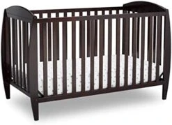 Delta Children Twinkle 4-in-1 Convertible Baby Crib, Easy To Assemble, Sustainable New Zealand Wood, Grey -Delta Children Shop 41TfRUGIzfL. AC