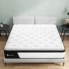 10 Inch Full Mattress, Full Hybrid Mattress, Medium Firm Mattress Full In A Box With Pocket Spring And Gel Memory Foam, Breathable Fabric, Strong Edge Support, CertiPUR-US, 100 Nights Trial