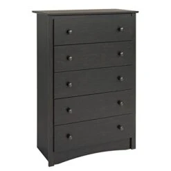 Classical 3 Piece Set With Wooden Nightstand Bedroom Dresser And Chest In Black 6 Classical 3 Piece Set With Wooden Nightstand Bedroom Dresser And Chest In Black -Delta Children Shop 41UhuL1q9fL