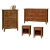 4 Piece Bedroom Set With Dresser Chest And 2 Nightstands In Oiled Oak 2 4 Piece Bedroom Set With Dresser Chest And 2 Nightstands In Oiled Oak -Delta Children Shop 41UqijVMslL