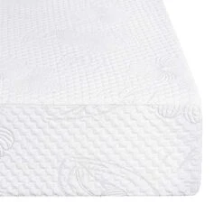 8 Inch Ventilated Convolution Memory Foam Mattress, Twin, White -Delta Children Shop 41VfRSJeIyL