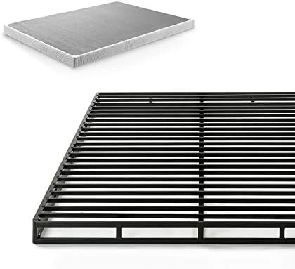 INUS Quick Lock Metal Smart Box Spring / 4 Inch Mattress Foundation / Strong Metal Structure / Easy Assembly, Queen White 12 INUS Quick Lock Metal Smart Box Spring / 4 Inch Mattress Foundation / Strong Metal Structure / Easy Assembly, Queen White - Image 10