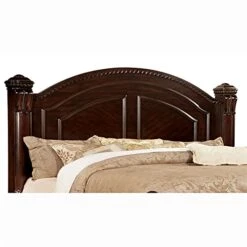 Of America FOA Oulette 3pc Cherry Solid Wood Bedroom Set - King + Nightstand + Chest -Delta Children Shop 41YtXPn8tYS
