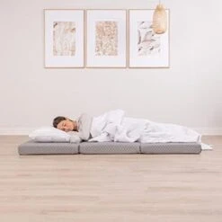 Premium Folding Mattress, Memory Foam Tri Fold With Waterproof Washable Cover, Full Size (73"x52"x4") -Delta Children Shop 41ZGyaZt5L. AC