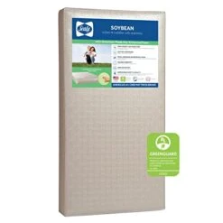 Sealy Soybean Foam-Core Waterproof Baby Crib And Toddler Mattress - Lightweight Soybean Foam-Core - Made In USA, 52"x28"