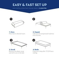 Memory Foam Mattess,10 Inch Cooling Gel Bamboo Charcoal Supportive Pressure Relief,Bed In A Box,CertiPUR-US,Made In USA,King Size -Delta Children Shop 41ap7xejbLL