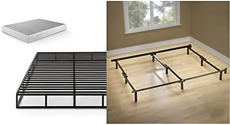 INUS Quick Lock Metal Smart Box Spring / 4 Inch Mattress Foundation / Strong Metal Structure / Easy Assembly, Queen White 13 INUS Quick Lock Metal Smart Box Spring / 4 Inch Mattress Foundation / Strong Metal Structure / Easy Assembly, Queen White - Image 11