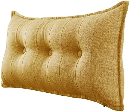 Ergonomics Headboard For Full Size Bed, Button Tufted Padded Headboards, Portable Dorm Room Head Boards No Need To Assembly Grey Linen 8 Ergonomics Headboard For Full Size Bed, Button Tufted Padded Headboards, Portable Dorm Room Head Boards No Need To Assembly Grey Linen - Image 6