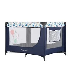 Pamo Babe Portable Crib Baby Playpen With Mattress And Carry Bag (Blue) 12 Pamo Babe Portable Crib Baby Playpen With Mattress And Carry Bag (Blue) -Delta Children Shop 41c9NjPTisL