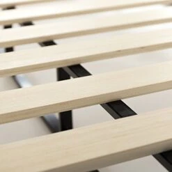 INUS Metal Box Spring With Wood Slats /9 Inch Mattress Foundation / Sturdy Steel Structure / Easy Assembly, Queen, Off White -Delta Children Shop 41dXM5K21ZL