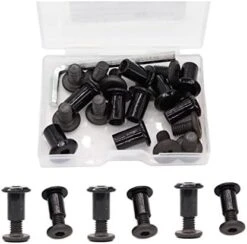 BinifiMux 10-Pack M6x55mm Black Socket Cap Screws Barrel Nuts Kit 20 BinifiMux 10-Pack M6x55mm Black Socket Cap Screws Barrel Nuts Kit -Delta Children Shop 41dlKGRkFZL. AC