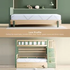 6 Inch Full Mattress, Gel-Infused Memory Foam Mattress In A Box For Kids And Adults, Full Bed Mattress With Breathable Cover For Bunk Bed, Trundle Bed, Medium Firm Feel, CertiPUR-US Certified -Delta Children Shop 41duDvgtKbL