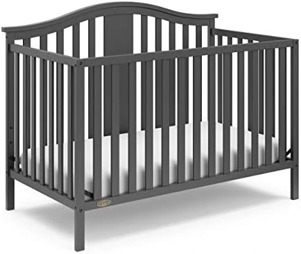 Graco Solano 5-in-1 Convertible Crib With Drawer (Espresso) – GREENGUARD Gold Certified, Crib With Drawer Combo, Includes Full-Size Nursery Storage Drawer, Converts To Toddler Bed And Full-Size Bed 11 Graco Solano 5-in-1 Convertible Crib With Drawer (Espresso) – GREENGUARD Gold Certified, Crib With Drawer Combo, Includes Full-Size Nursery Storage Drawer, Converts To Toddler Bed And Full-Size Bed - Image 9