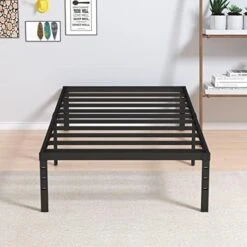 14 Inch Bed Frame Queen Size No Box Spring Needed, Heavy Duty Queen Platform Metal Bed Frame Support Up To 3000 Lbs, Easy Assembly, Noise Free, Black -Delta Children Shop 41eP9c3RGZL. AC 1