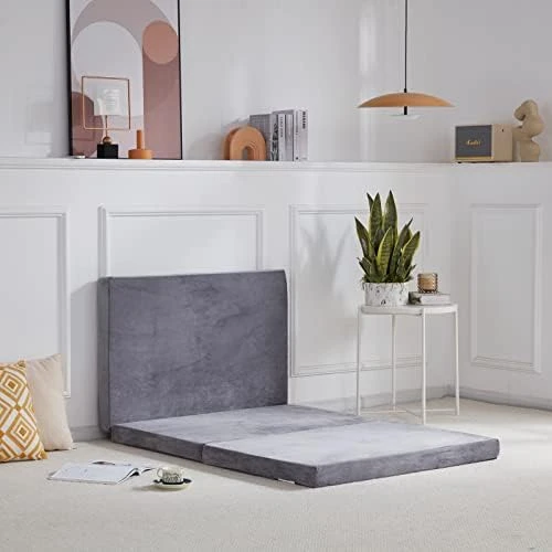 Full Tri Folding Mattress With Storage Bag Foam Topper 4" Thickness Floor Cot Mattress, Guset Bed With Removable&Machine Washable Cover And Lining, CertiPUR-US Certified, Full 54 X 75 Inch 17 Full Tri Folding Mattress With Storage Bag Foam Topper 4" Thickness Floor Cot Mattress, Guset Bed With Removable&Machine Washable Cover And Lining, CertiPUR-US Certified, Full 54 X 75 Inch - Image 15