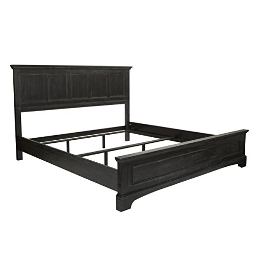 Armhouse Basics Rustic Black Finish King Bed 3 Armhouse Basics Rustic Black Finish King Bed