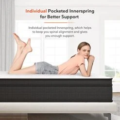 Queen Mattress, 12 Inch Pillow Top Queen Size Mattress In A Box, Bamboo And Gel Memory Foam Hybrid Mattress, Individually Wrapped Spring For Motion Isolation & Support, Siesta 18 Queen Mattress, 12 Inch Pillow Top Queen Size Mattress In A Box, Bamboo And Gel Memory Foam Hybrid Mattress, Individually Wrapped Spring For Motion Isolation & Support, Siesta -Delta Children Shop 41fIIw2Gk3L