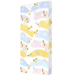 Dream On Me Asheville 4” Firm Fiber Crib And Toddler Mattress, Waterproof, GreenGuard Gold Certified, Dual-Sided , White Embossed Cover, Lightweight Reversible Design