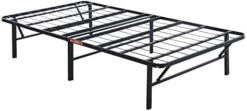 14 Inch Dura Metal Comfort Base, Platform Bed Frame,Steel Slat Support, Twin, Black -Delta Children Shop 41gLWxIlpLL. AC