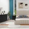 Bedroom Set - 3 Pieces Modern Dresser And Nightstands, Wooden Bedroom Furniture, Black 2 Bedroom Set - 3 Pieces Modern Dresser And Nightstands, Wooden Bedroom Furniture, Black -Delta Children Shop 41hcuk96sBL