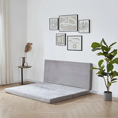 Full Tri Folding Mattress With Storage Bag Foam Topper 4" Thickness Floor Cot Mattress, Guset Bed With Removable&Machine Washable Cover And Lining, CertiPUR-US Certified, Full 54 X 75 Inch 3 Full Tri Folding Mattress With Storage Bag Foam Topper 4" Thickness Floor Cot Mattress, Guset Bed With Removable&Machine Washable Cover And Lining, CertiPUR-US Certified, Full 54 X 75 Inch