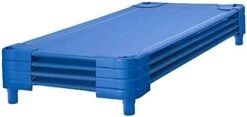 Children's Factory Angeles Value Line Standard Kids Naptime Cots For Indoor Sleeping, Stackable Toddler Nap Cots For Daycares - Set Of 4 - Assembled, Blue -Delta Children Shop 41i2rlarv7L. AC