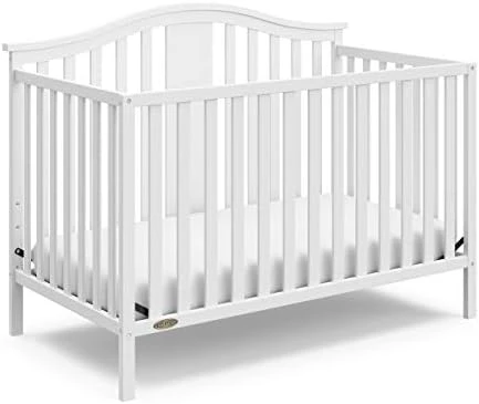 Graco Solano 5-in-1 Convertible Crib With Drawer (Espresso) – GREENGUARD Gold Certified, Crib With Drawer Combo, Includes Full-Size Nursery Storage Drawer, Converts To Toddler Bed And Full-Size Bed 6 Graco Solano 5-in-1 Convertible Crib With Drawer (Espresso) – GREENGUARD Gold Certified, Crib With Drawer Combo, Includes Full-Size Nursery Storage Drawer, Converts To Toddler Bed And Full-Size Bed - Image 4