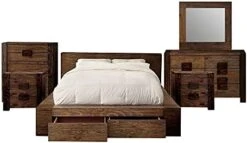 OPATHOME Bedroom Set, California King, Walnut 15 OPATHOME Bedroom Set, California King, Walnut -Delta Children Shop 41jOYcb00ZS. AC