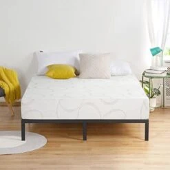 9 Inch Multi-Layered I-Gel Infused Memory Foam Mattress, Queen, White -Delta Children Shop 41jylq5yocL. AC