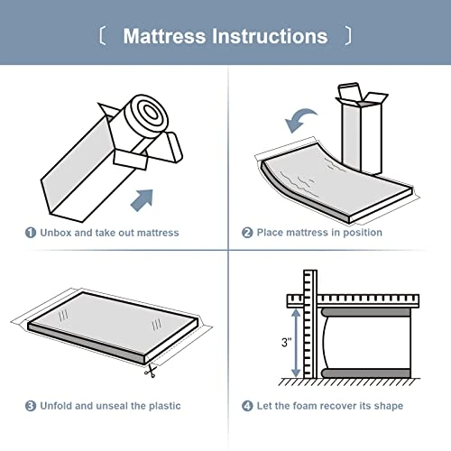 Moonlight Family Noiseless 3” Pack N Play Mattress, 38”x26” Premium Foam Portable Pack And Play Mattresses, Odorless & Steady Playard Mattress Fits ONLY Playpens (28.5 * 39.5"), Princess 7 Moonlight Family Noiseless 3” Pack N Play Mattress, 38”x26” Premium Foam Portable Pack And Play Mattresses, Odorless & Steady Playard Mattress Fits ONLY Playpens (28.5 * 39.5"), Princess - Image 5