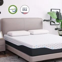 Memory Foam Mattess,10 Inch Cooling Gel Bamboo Charcoal Supportive Pressure Relief,Bed In A Box,CertiPUR-US,Made In USA,King Size -Delta Children Shop 41kvtQFE4UL