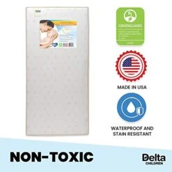 Delta Children Heartland 4-in-1 Convertible Crib, Dark Chocolate With Twinkle Stars Crib & Toddler Mattress -Delta Children Shop 41lgySoWdIL 1