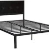 Cherie Faux Leather Classic Platform Bed Frame With Steel Support Slats, Queen 1 Cherie Faux Leather Classic Platform Bed Frame With Steel Support Slats, Queen -Delta Children Shop 41mBW8D3L4L