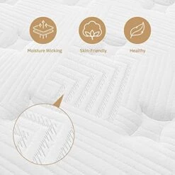 Twin Mattress, 12 Inch Memory Foam Innerspring Hybrid Mattress In A Box -Delta Children Shop 41nOLiumqmL