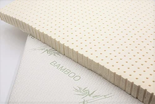 RganicTextiles Organic Latex Crib Mattress Topper With Natural Bamboo Covering (2", Standard Crib) 4 RganicTextiles Organic Latex Crib Mattress Topper With Natural Bamboo Covering (2", Standard Crib) - Image 2