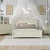 3 Pieces Platform Bed Set, Solid Wood Bedroom Sets With King Size Platform Bed, 6 Drawers Dresser And Nightstand (Milky White) 1 3 Pieces Platform Bed Set, Solid Wood Bedroom Sets With King Size Platform Bed, 6 Drawers Dresser And Nightstand (Milky White) -Delta Children Shop 41naNwseySL