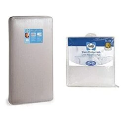 Sealy Baby Firm Rest Crib Mattress And Stain Protection Crib Mattress Pad